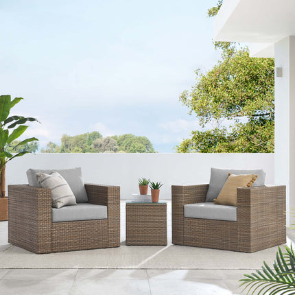 Modway EEI-6327 Convene 3-Piece Outdoor Patio Furniture Set Modway