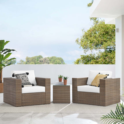 Modway EEI-6327 Convene 3-Piece Outdoor Patio Furniture Set Modway