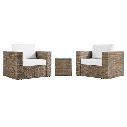 Modway EEI-6327 Convene 3-Piece Outdoor Patio Furniture Set Modway