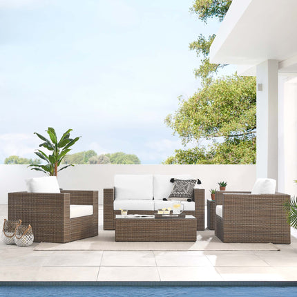 Modway EEI-6328 Convene 4-Piece Outdoor Patio Furniture Set Modway