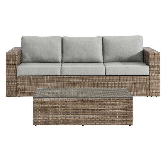 Modway EEI-6333 Convene 2-Piece Outdoor Patio Furniture Set Modway