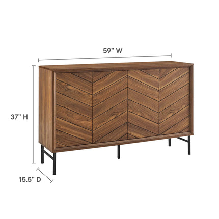 Modway EEI-6336 Harper Chevron Sideboard Modway