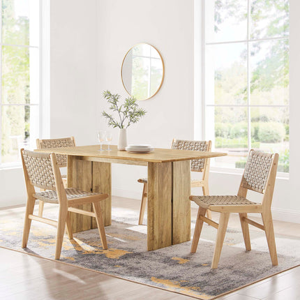 Modway EEI-6338 Amistad 60" Wood Dining Table Modway