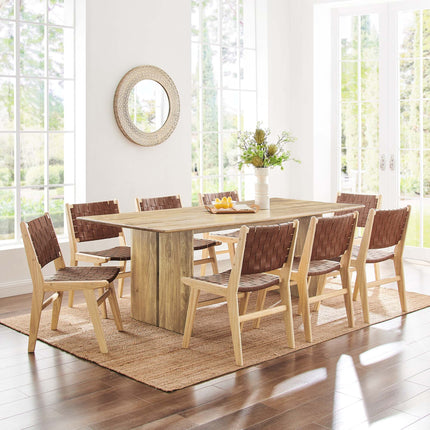 Modway EEI-6340 Amistad 86" Wood Dining Table Modway