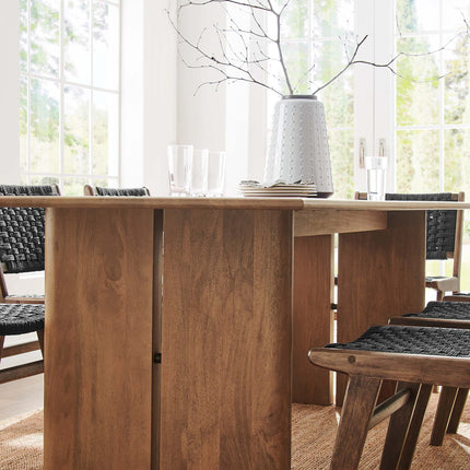 Modway EEI-6340 Amistad 86" Wood Dining Table Modway