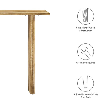 Modway EEI-6342 Amistad Wood Console Table Modway