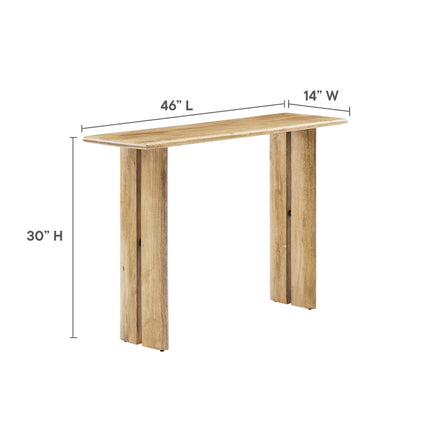 Modway EEI-6342 Amistad Wood Console Table Modway
