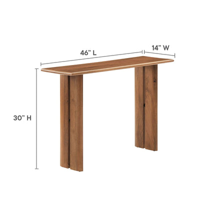 Modway EEI-6342 Amistad Wood Console Table Modway