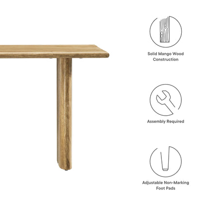 Modway EEI-6343 Amistad 46" Wood Bench Modway