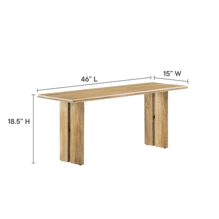 Modway EEI-6343 Amistad 46" Wood Bench Modway