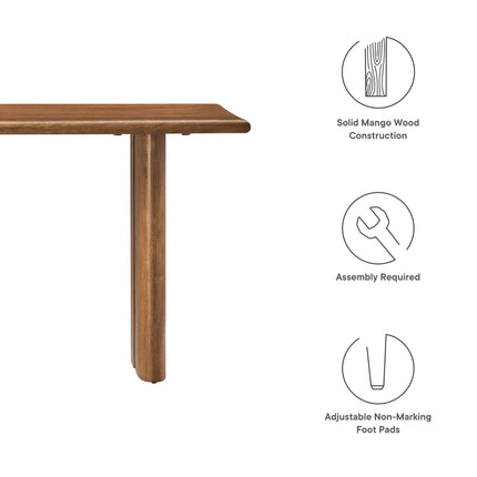 Modway EEI-6343 Amistad 46" Wood Bench Modway