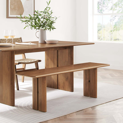 Modway EEI-6344 Amistad 58" Wood Bench Modway