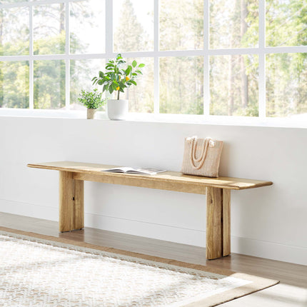 Modway EEI-6345 Amistad 72" Wood Bench Modway