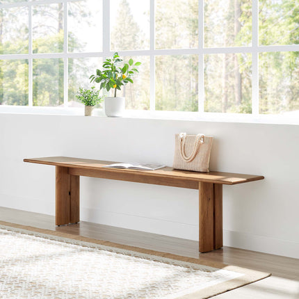Modway EEI-6345 Amistad 72" Wood Bench Modway