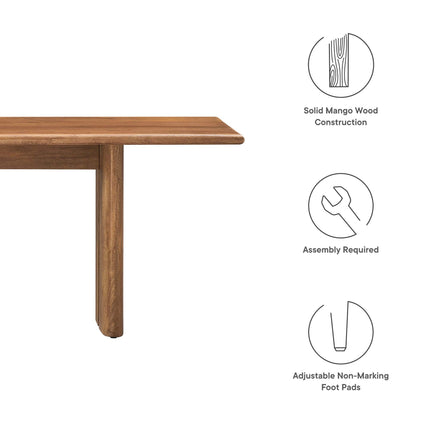 Modway EEI-6345 Amistad 72" Wood Bench Modway