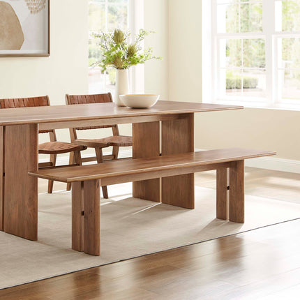 Modway EEI-6345 Amistad 72" Wood Bench Modway