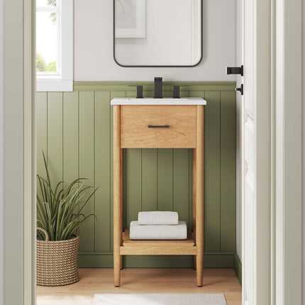 Modway EEI-6351 Zaire 18" Bathroom Vanity Cabinet (Sink Basin Not Included) Modway