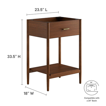 Modway EEI-6352 Zaire 24" Bathroom Vanity Cabinet (Sink Basin Not Included) Modway