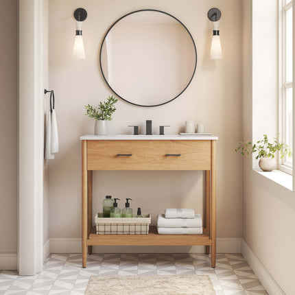 Modway EEI-6354 Zaire 36" Bathroom Vanity Cabinet (Sink Basin Not Included) Modway