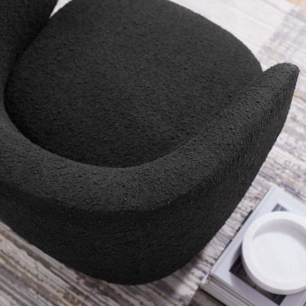 Modway EEI-6357 Celestia Boucle Fabric Swivel Chair Modway