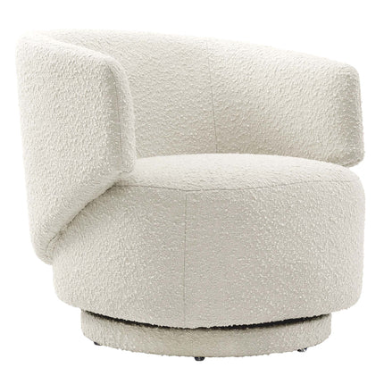 Modway EEI-6357 Celestia Boucle Fabric Swivel Chair Modway