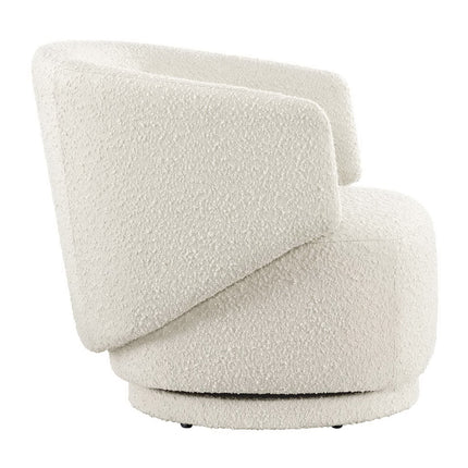 Modway EEI-6357 Celestia Boucle Fabric Swivel Chair Modway