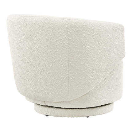 Modway EEI-6357 Celestia Boucle Fabric Swivel Chair Modway