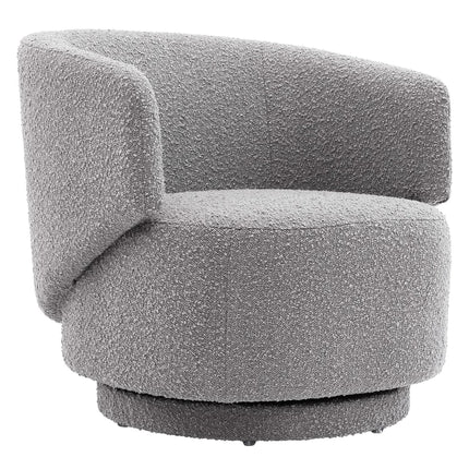 Modway EEI-6357 Celestia Boucle Fabric Swivel Chair Modway