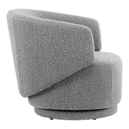 Modway EEI-6357 Celestia Boucle Fabric Swivel Chair Modway