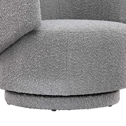 Modway EEI-6357 Celestia Boucle Fabric Swivel Chair Modway