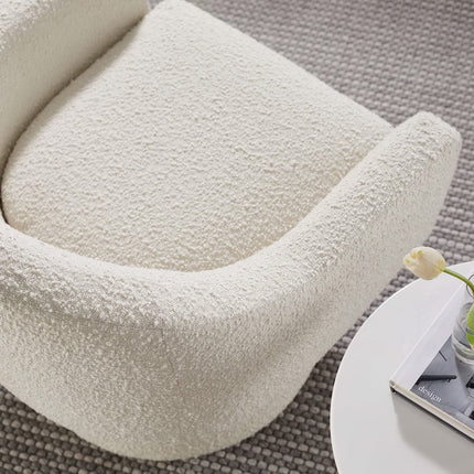 Modway EEI-6359 Astral Boucle Fabric Swivel Chair Modway