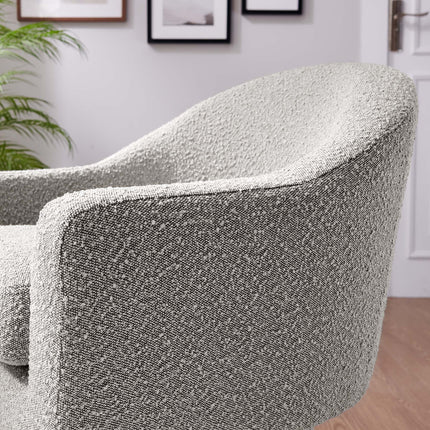 Modway EEI-6359 Astral Boucle Fabric Swivel Chair Modway