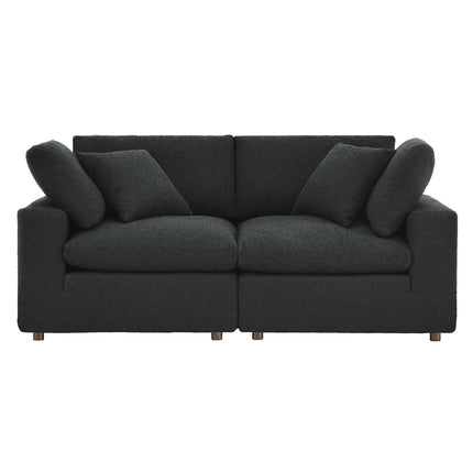 Modway EEI-6361 Commix Down Filled Overstuffed Boucle Fabric Loveseat Modway