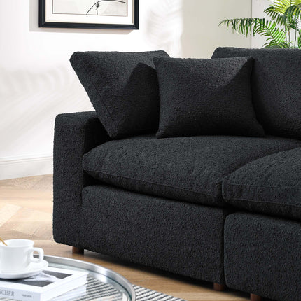 Modway EEI-6361 Commix Down Filled Overstuffed Boucle Fabric Loveseat Modway