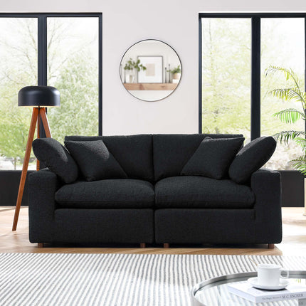 Modway EEI-6361 Commix Down Filled Overstuffed Boucle Fabric Loveseat Modway