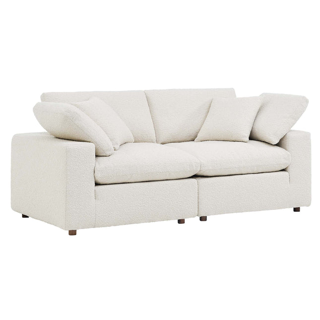 Modway EEI-6361 Commix Down Filled Overstuffed Boucle Fabric Loveseat Modway