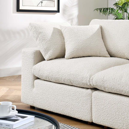 Modway EEI-6361 Commix Down Filled Overstuffed Boucle Fabric Loveseat Modway