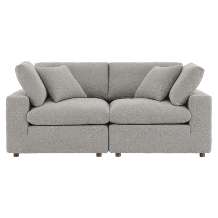 Modway EEI-6361 Commix Down Filled Overstuffed Boucle Fabric Loveseat Modway