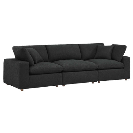 Modway EEI-6362 Commix Down Filled Overstuffed Boucle Fabric 3-Seater Sofa Modway