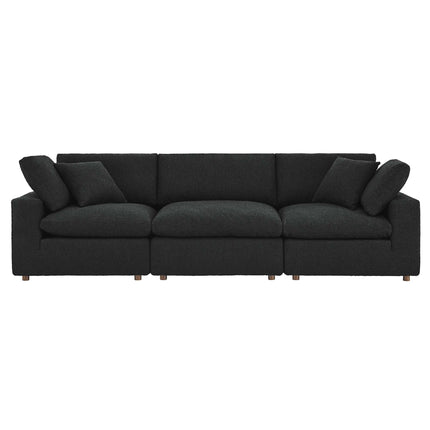 Modway EEI-6362 Commix Down Filled Overstuffed Boucle Fabric 3-Seater Sofa Modway