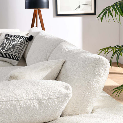 Modway EEI-6362 Commix Down Filled Overstuffed Boucle Fabric 3-Seater Sofa Modway