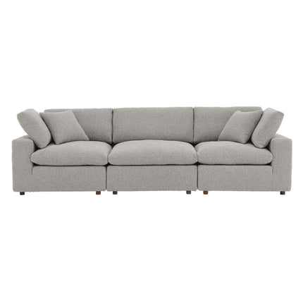 Modway EEI-6362 Commix Down Filled Overstuffed Boucle Fabric 3-Seater Sofa Modway