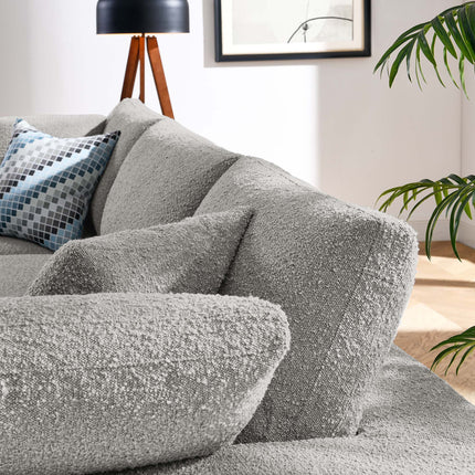 Modway EEI-6362 Commix Down Filled Overstuffed Boucle Fabric 3-Seater Sofa Modway