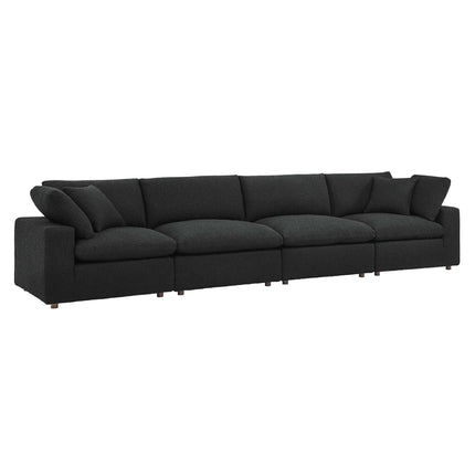 Modway EEI-6364 Commix Down Filled Overstuffed Boucle Fabric 4-Seater Sofa Modway