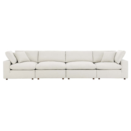 Modway EEI-6364 Commix Down Filled Overstuffed Boucle Fabric 4-Seater Sofa Modway