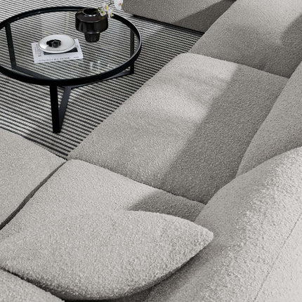 Modway EEI-6366 Commix 6-Piece Down Filled Overstuffed Boucle Sectional Sofa Modway