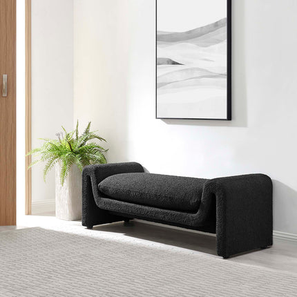 Modway EEI-6379 Waverly Boucle Fabric Bench Modway