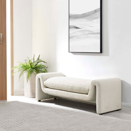 Modway EEI-6379 Waverly Boucle Fabric Bench Modway