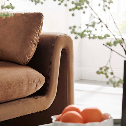 Modway EEI-6382 Waverly Performance Velvet Sofa Modway