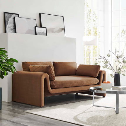 Modway EEI-6382 Waverly Performance Velvet Sofa Modway